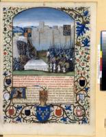 Francais 82, fol. 59, Siege de Sens (1420)